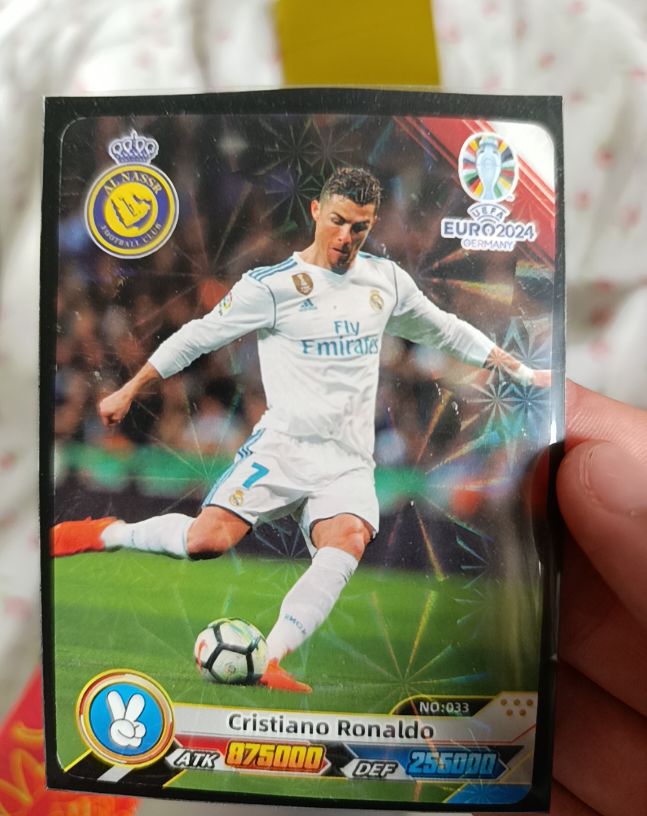 2024 Panini Star Card #033 Cristiano Ronaldo — front