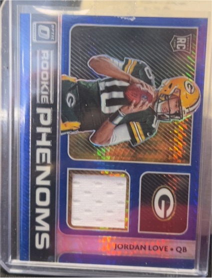 2020 Donruss Optic Rookie Phenoms #RP-4 Jordan Love — front
