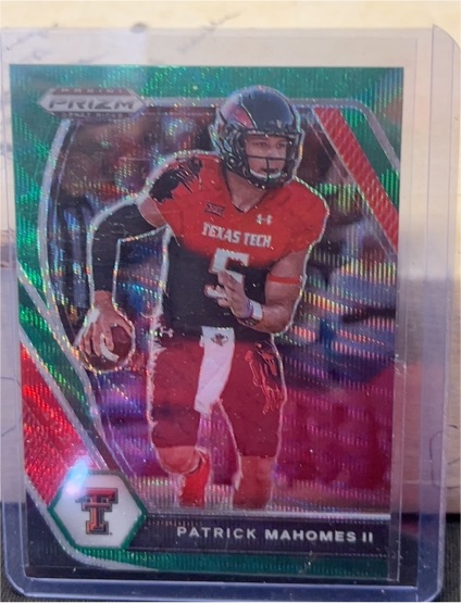 2021 Panini Prizm Draft Picks #7 Patrick Mahomes II — front