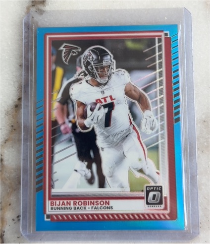 2025 Panini Donruss Optic #118 Bijan Robinson — front