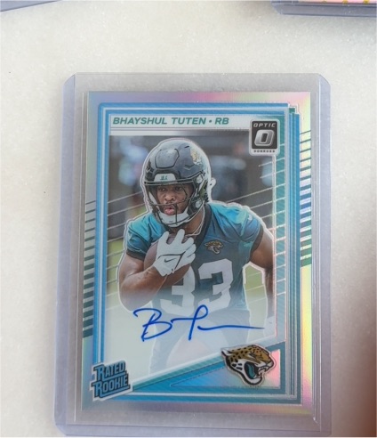 2025 Panini Donruss Optic #272 Bhayshul Tuten — front