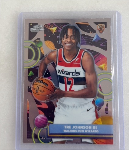 2025-26 Topps Cosmic Chrome #115 Tre Johnson III — front