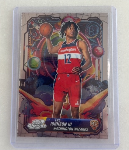 2025-26 Topps Chrome Cosmic #PRP-21 Tre Johnson III — front