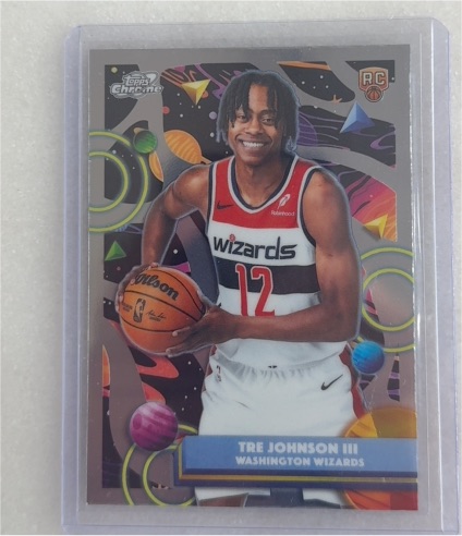 2025-26 Topps Chrome Cosmic #115 Tre Johnson III — front