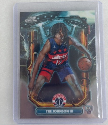 2025-26 Topps Chrome Cosmic #ET-16 Tre Johnson III — front