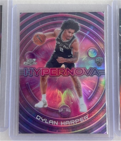 2026 Topps Chrome Hypernova #HN-17 Dylan Harper — front