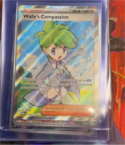 2023 Pokémon ME01 #176 Wally's Compassion — front