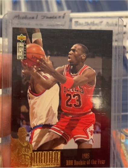 1995 Upper Deck The Jordan Collection #JC1 Michael Jordan — front