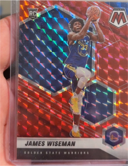 2020-21 Panini Mosaic #205 James Wiseman — front