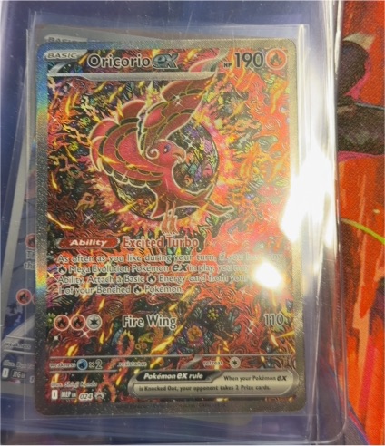 Pokémon TCG Oricorio EX #024 Me: Mega Evolution Promo — front