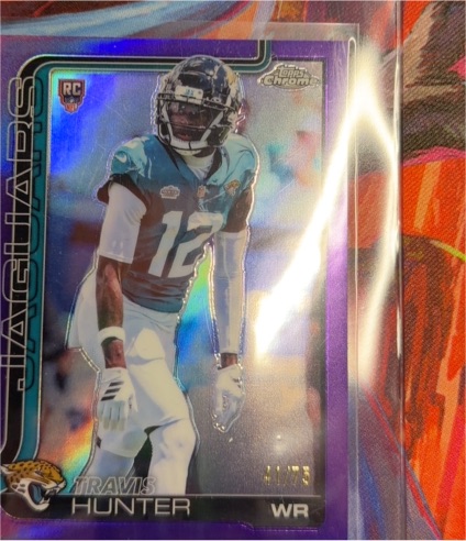 2025 Topps Chrome #332 Travis Hunter — front