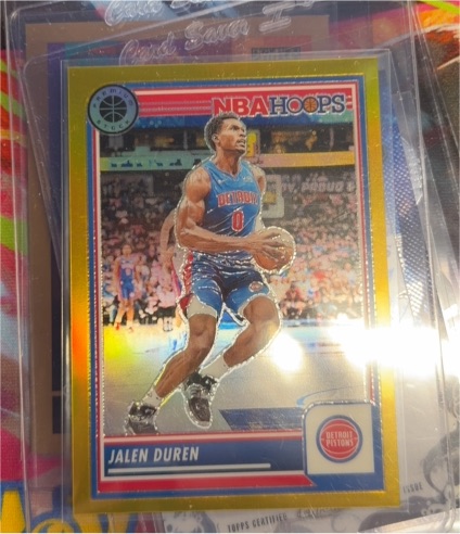2023-24 Panini NBA Hoops Premium Stock #274 Jalen Duren — front