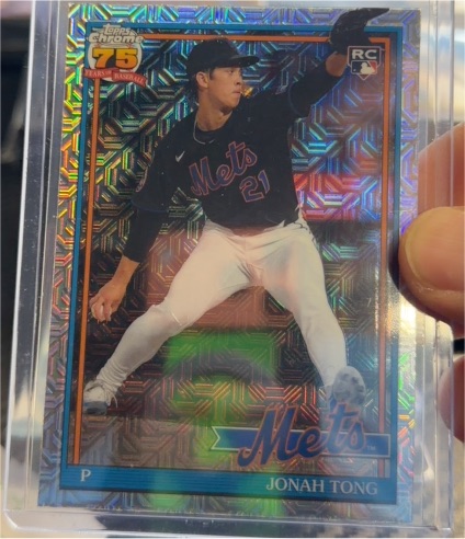 2026 Topps Series 1 #91C-34 Jonah Tong — front
