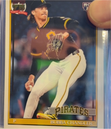 2026 Topps 75 Years Baseball #T91-51 Bubba Chandler — front