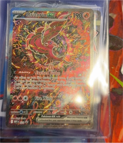 2015 Pokémon Black Star Promo #024 Oricorio EX — front