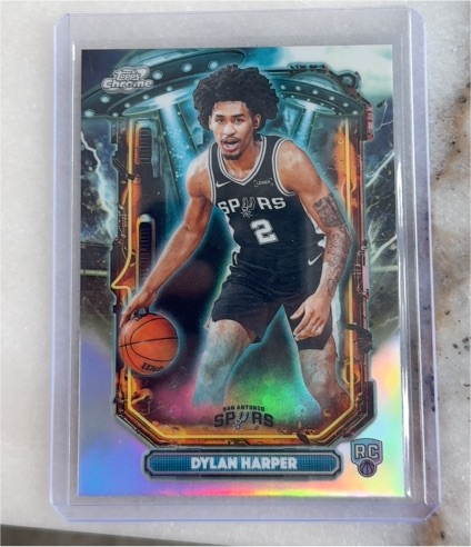 2025-26 Topps Cosmic Chrome #ET-12 Dylan Harper — front