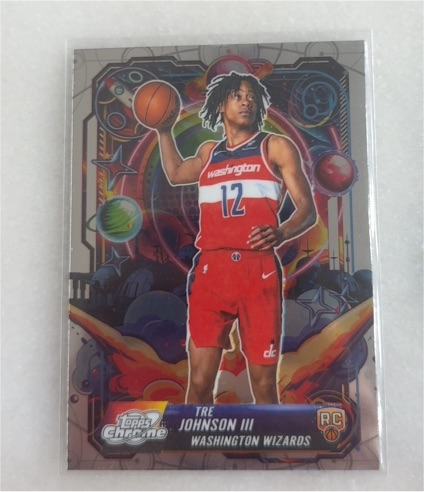 2025-26 Topps Cosmic Chrome #PRP-21 Tre Johnson III — front
