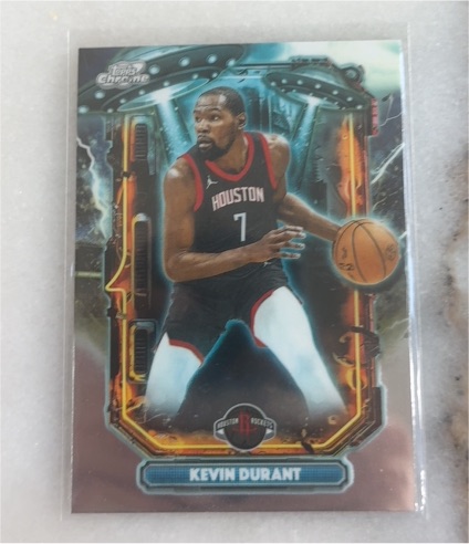 2025-26 Topps Cosmic Chrome #ET-9 Kevin Durant — front