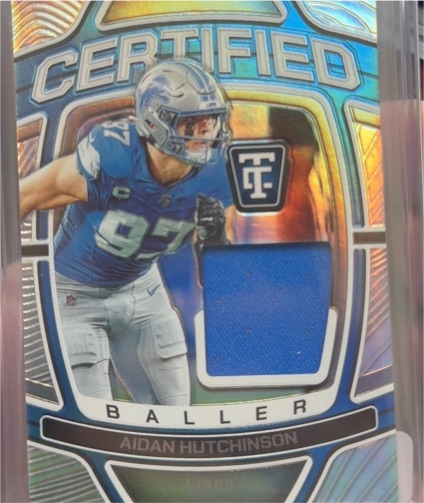2024 Panini Totally Certified #CB-ADH Aidan Hutchinson — front