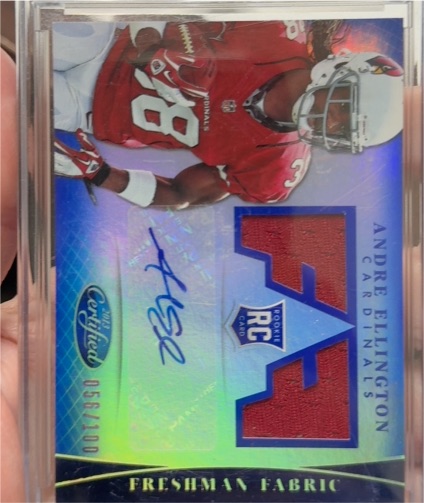2013 Panini Certified Freshman Fabric #302 Andre Ellington — front