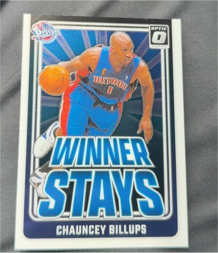 2024-25 Donruss Optic #18 Chauncey Billups Winner Stays — front
