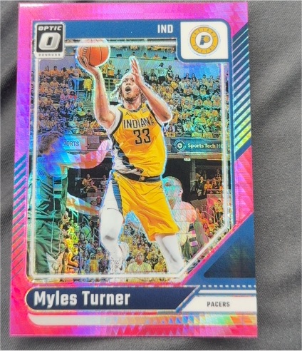 2024-25 Panini Donruss Optic #111 Myles Turner — front