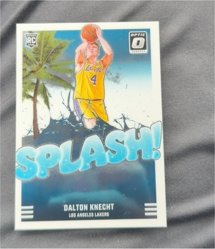 2024-25 Donruss Optic #12 Dalton Knecht Splash! — front