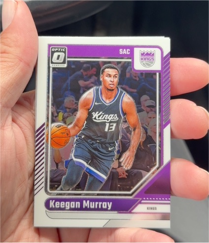 2024-25 Donruss Optic #47 Keegan Murray — front