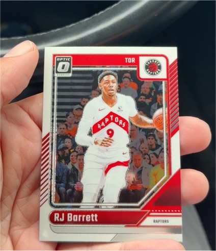 2024-25 Panini Donruss Optic #159 RJ Barrett — front