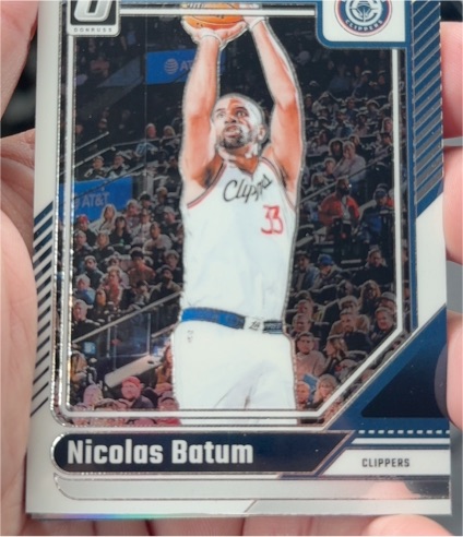 2024-25 Panini Donruss Optic #193 Nicolas Batum — front