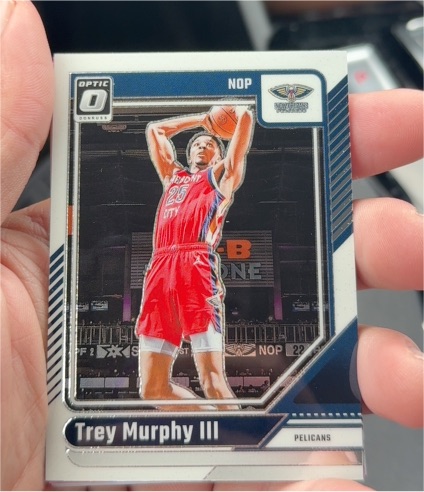 2024-25 Panini Donruss Optic #179 Trey Murphy III — front