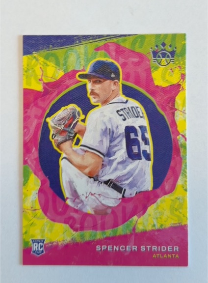 2022 Panini Diamond Kings #142 Spencer Strider Rookie — front
