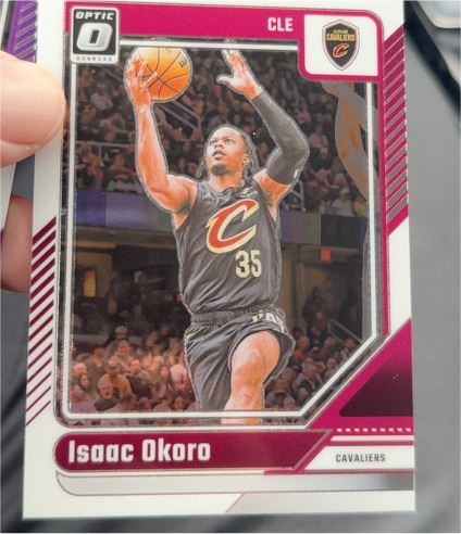 2024-25 Panini Donruss Optic #93 Isaac Okoro — front