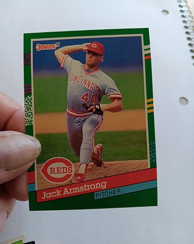 1991 Donruss #571 Jack Armstrong — front