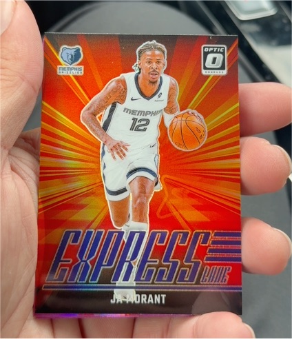 2024-25 Panini Donruss Optic #17 Ja Morant Express Lane — front