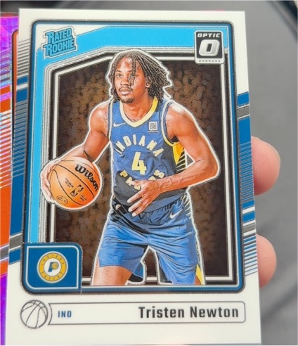 2024-25 Donruss Optic #285 Tristen Newton — front