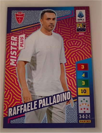 2023 Panini Adrenalyn XL #485 Raffaele Palladino — front