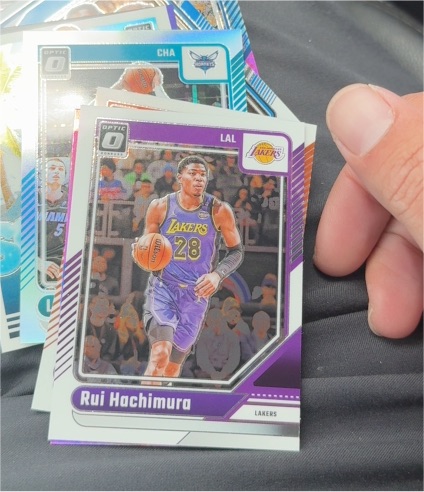 2024-25 Panini Donruss Optic #18 Rui Hachimura — front