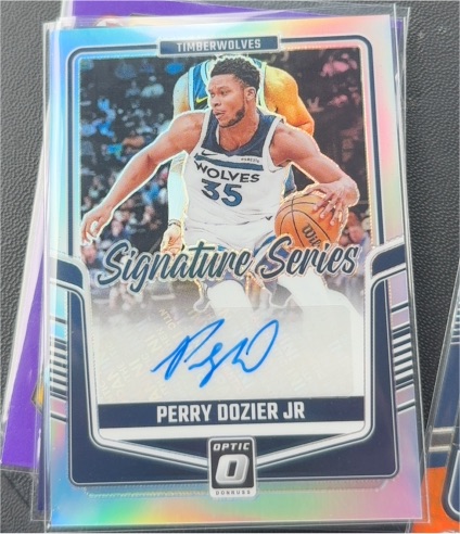 2024-25 Donruss Optic #SS-DOZ Perry Dozier Jr Signature Series — front
