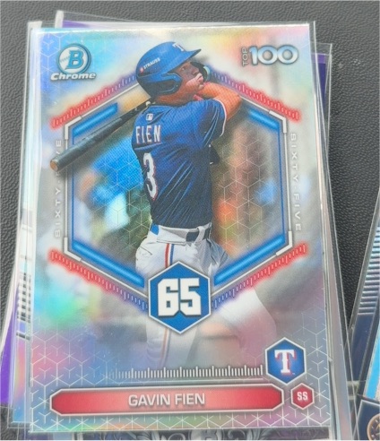 2026 Bowman Chrome #65 Gavin Fien — front