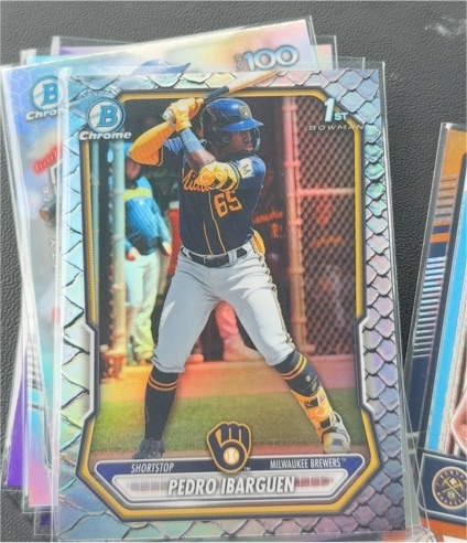 2026 Bowman Chrome #BCP-140 Pedro Ibarguen — front
