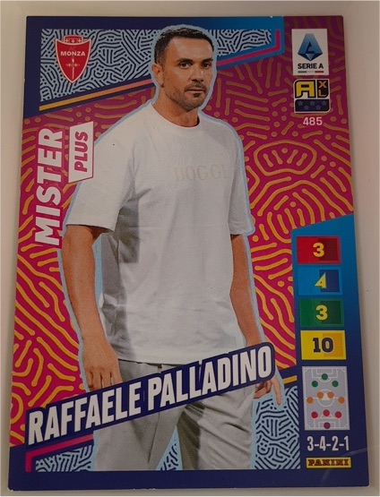 2023 Panini Adrenalyn XL #485 Raffaele Palladino — front
