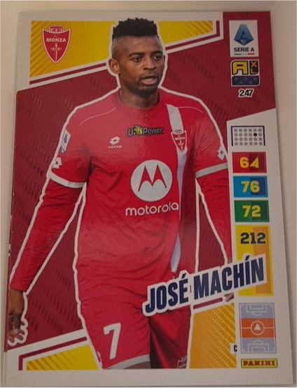 2022 Panini Adrenalyn XL Serie A #247 José Machín — front
