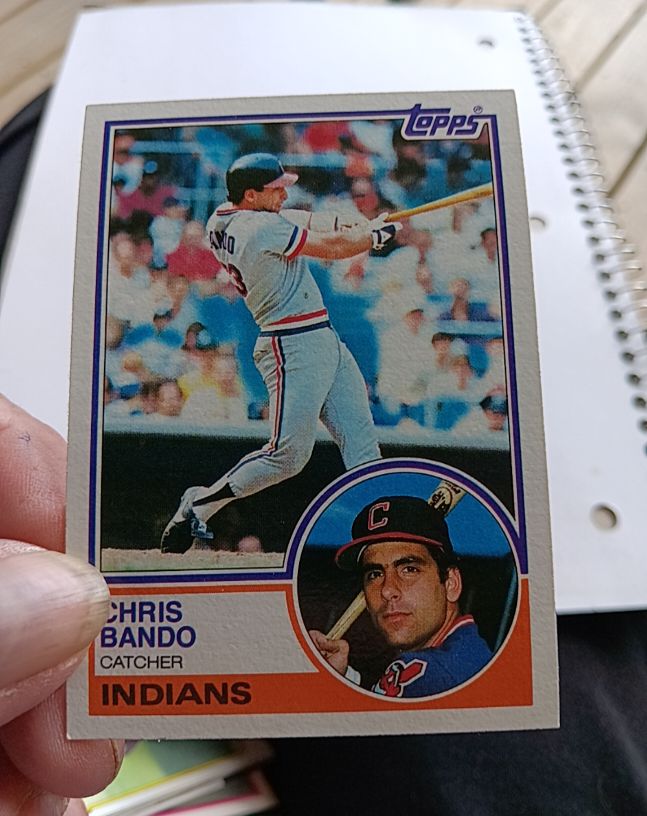 1983 Topps #227 Chris Bando — front