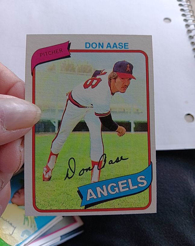 1980 Topps #239 Don Aase — front