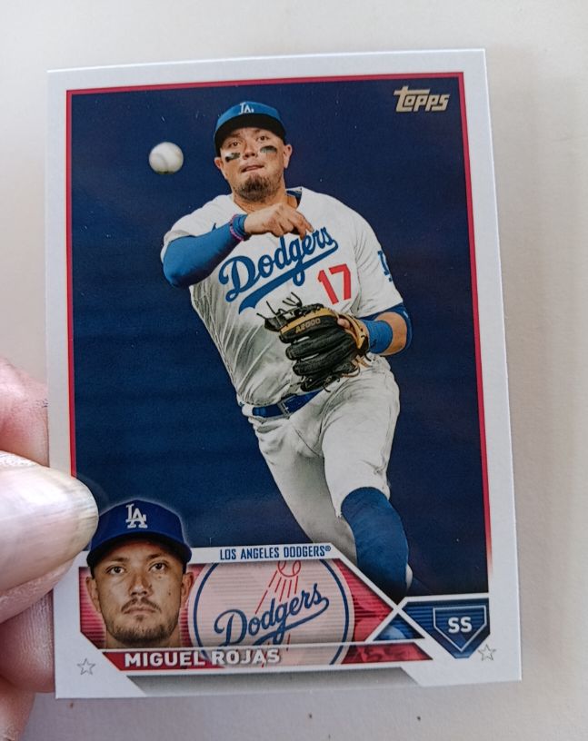 2023 Topps #580 Miguel Rojas — front