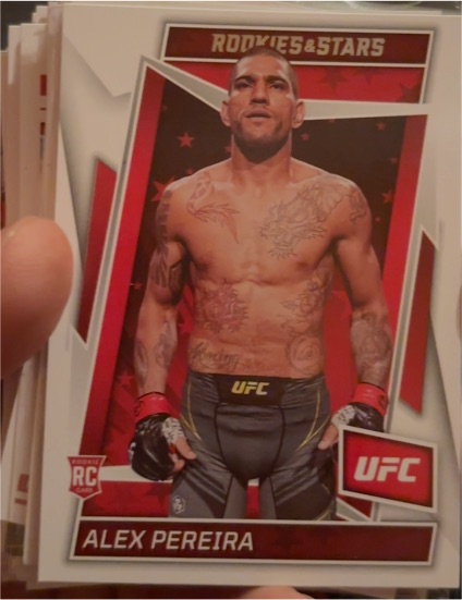 2023 Panini Chronicles UFC Rookies & Stars #181 Alex Pereira — front