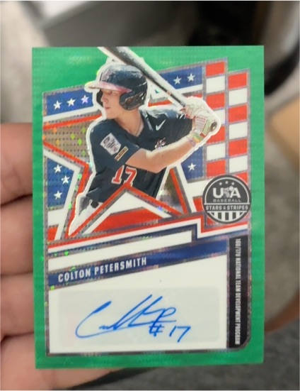 2026 Panini Stars & Stripes #149 Colton Petersmith — front