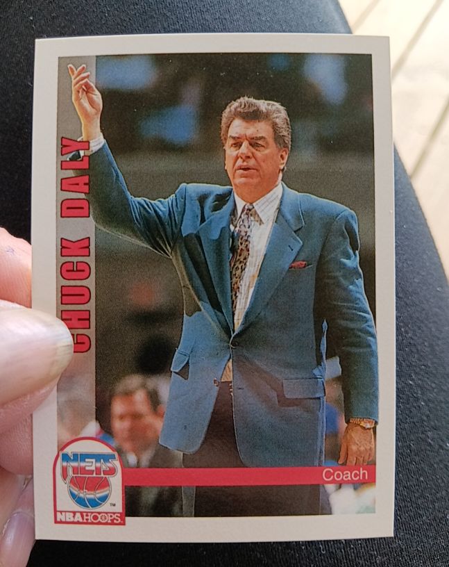 1992-93 NBA Hoops #255 Chuck Daly — front