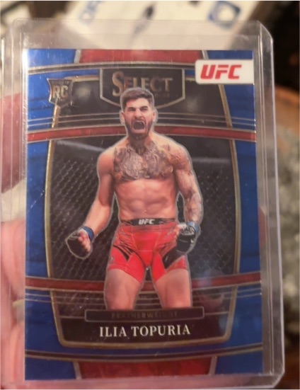 2022 Panini Select UFC Concourse #23 Ilia Topuria — front